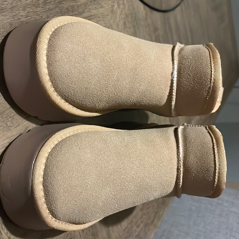 Platform ankle boots